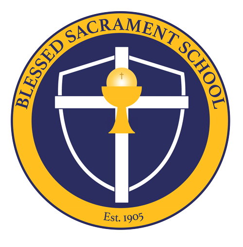 Blessed Sacrament School Crest Badge