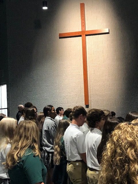 Campus Minister, Chris Grieb
