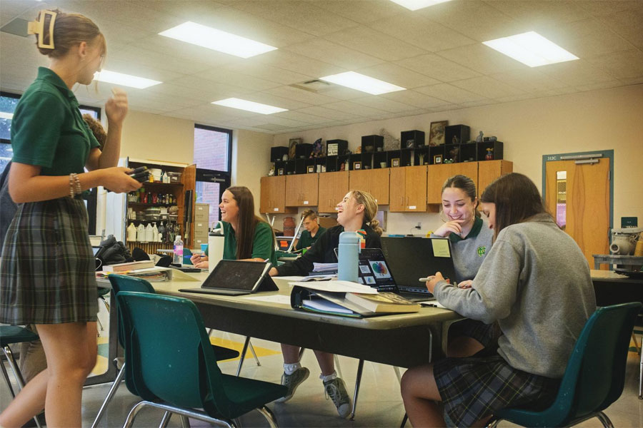 Newark Catholic High School Freshman Transitions Starting High School