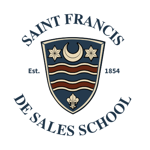 St-Francis-de-Sales-School Crest Badge